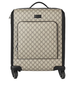 Small GG Supreme Carry-On, Canvas, Black/Beige, 525040, 3*